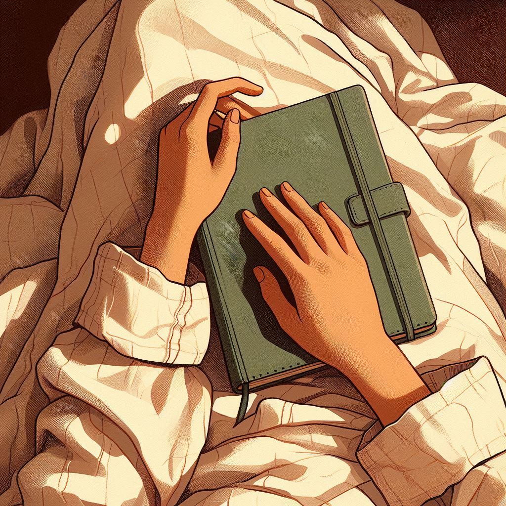 Soltar preocupaciones antes de dormir: ejercicio de escritura expresiva